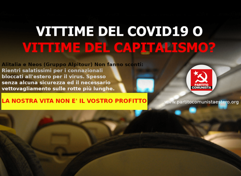 Italiani espatriati ai tempi del Coronavirus