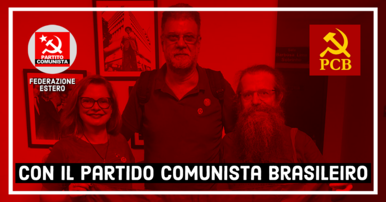 Con il Partito Comunista Brasileiro!