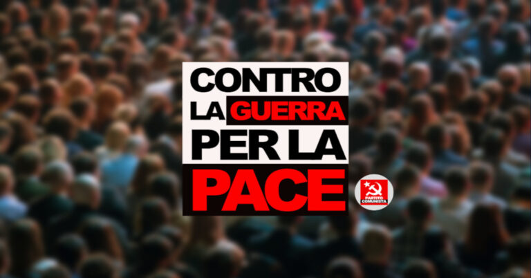Contro la guerra, per la pace