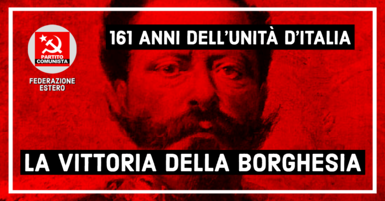 161 anni dell'unità d'Italia - La vittoria della borghesia