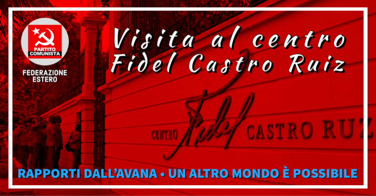Visita al centro Fidel Castro Ruiz