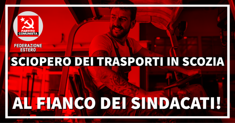 sciopero trasporti scozia