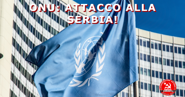 ONU: Attacco Alla Serbia!