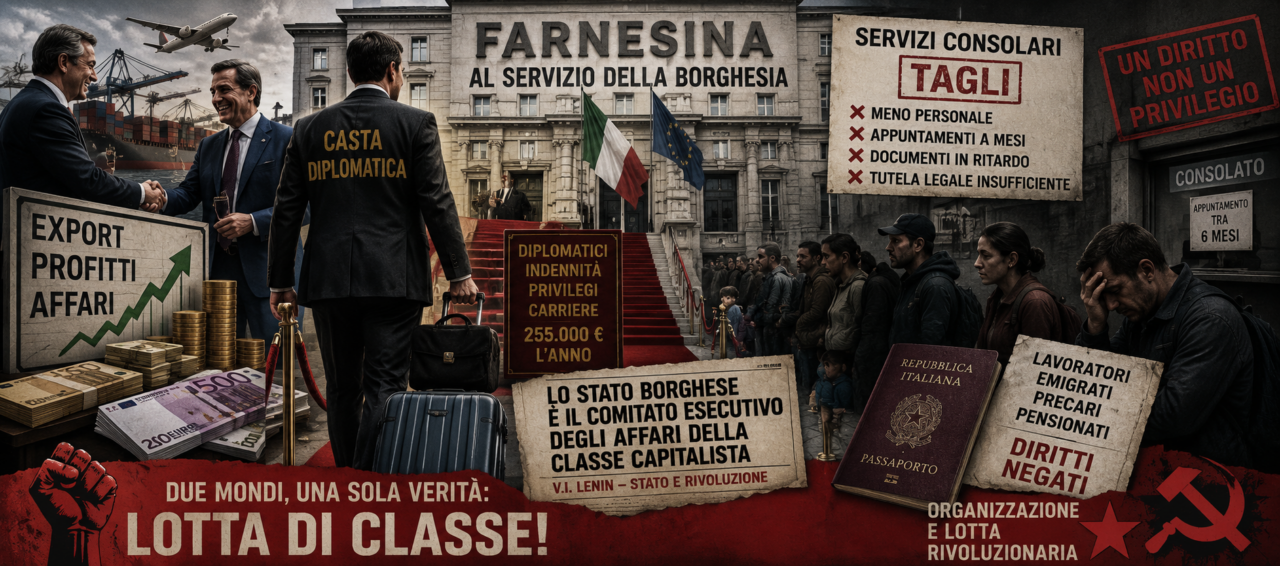FARNESINA AL SERVIZIO DELLA BORGHESIA